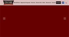 Desktop Screenshot of encoreatmalvern.org